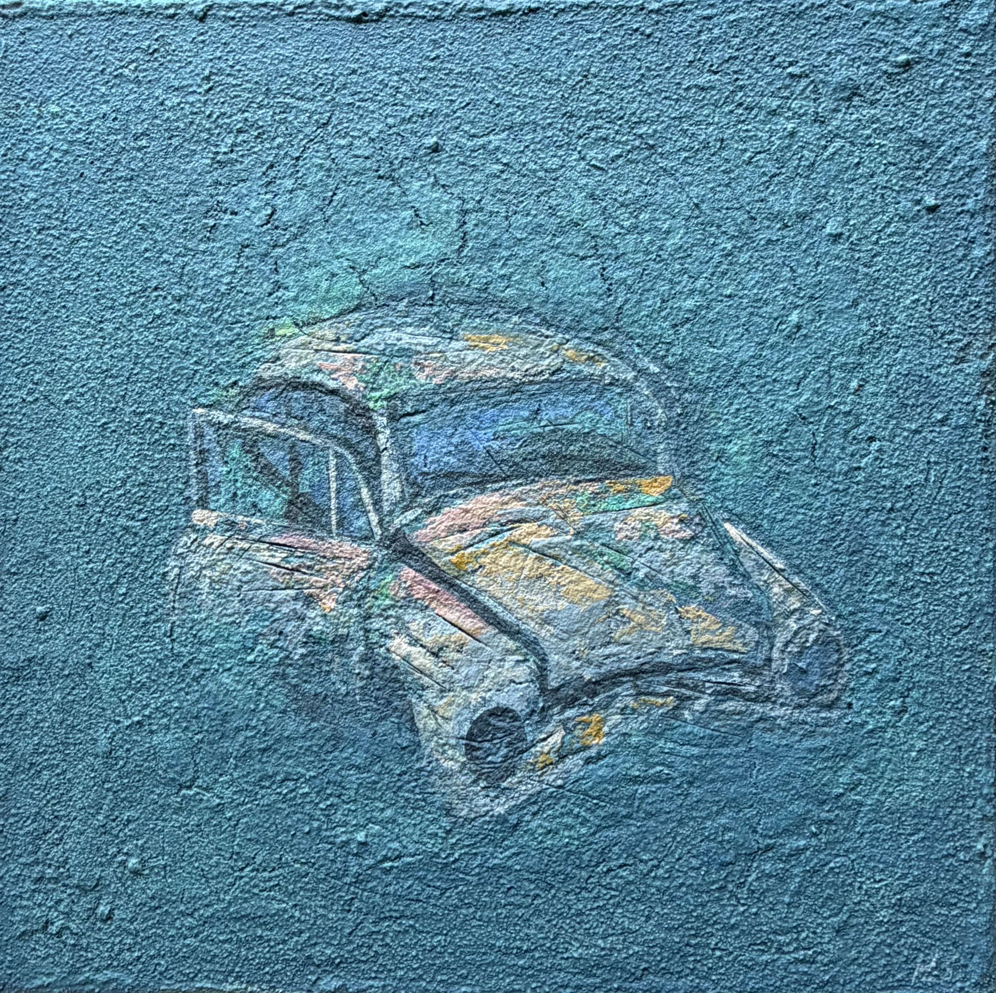 Old car in the claire obscure av Helge E. Skaret